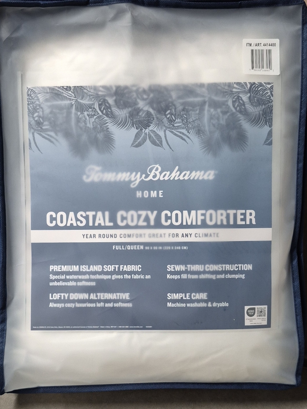 Tommy Bahama Coastal Cozy Comforter - Light Blue